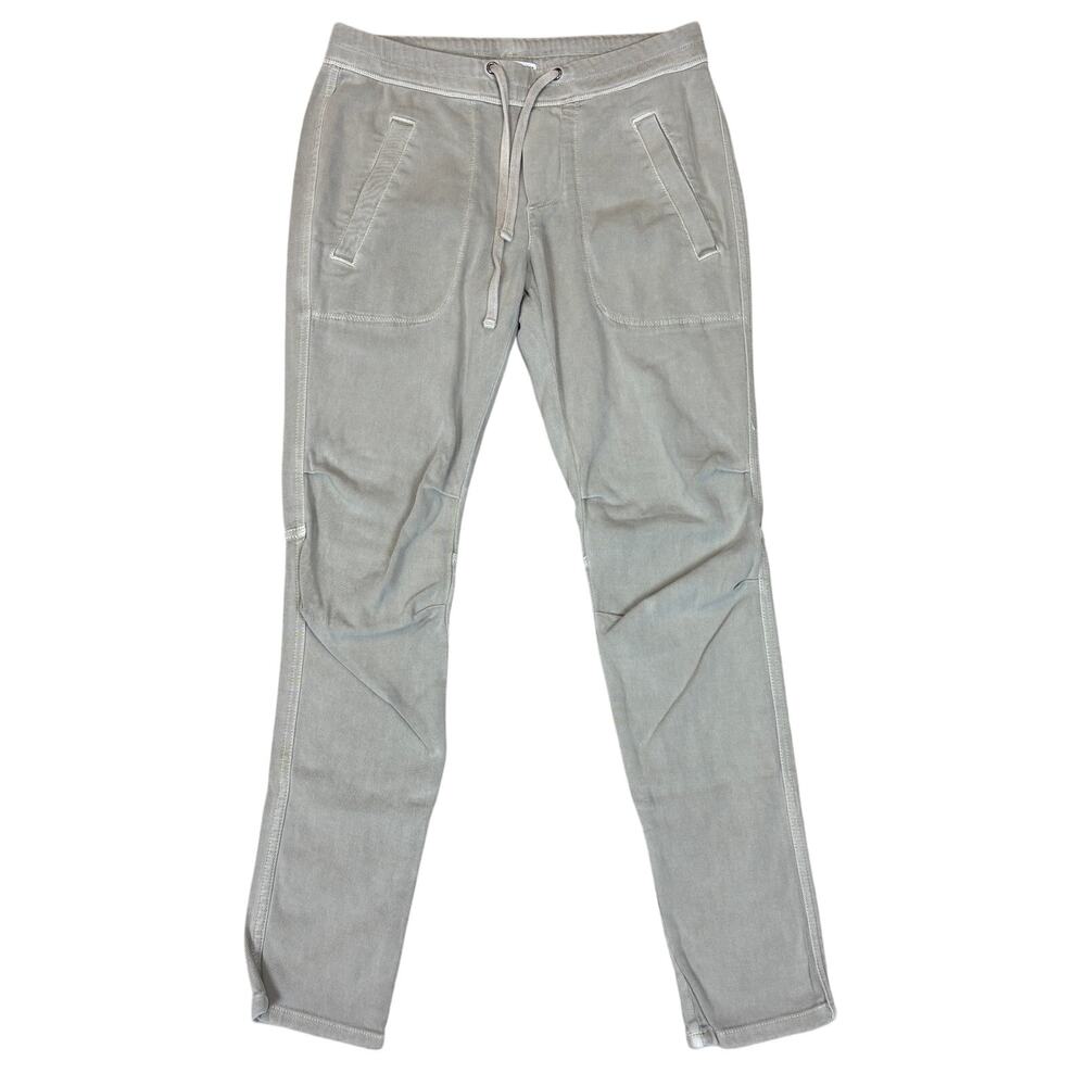 James Perse Light Gray Slim Drawstring Joggers